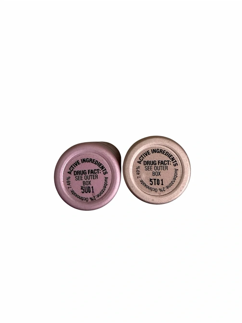 Fresh New Set of 2 Sugar Honey and Sugar Petal Tinted Lip Balms Bundle Full Size